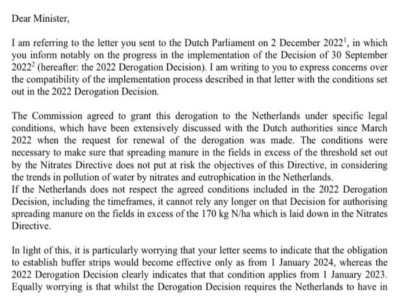 Politiek Brief aan minister Adema van jl 19 december.jpg