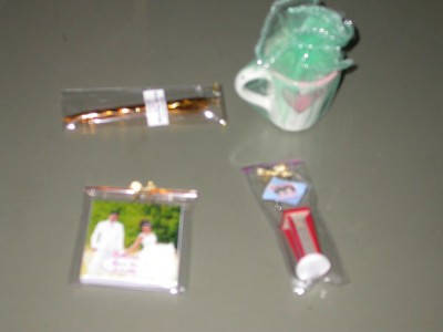 de kadootjes (sorry mijn kamera is onscherp van dichtbij)